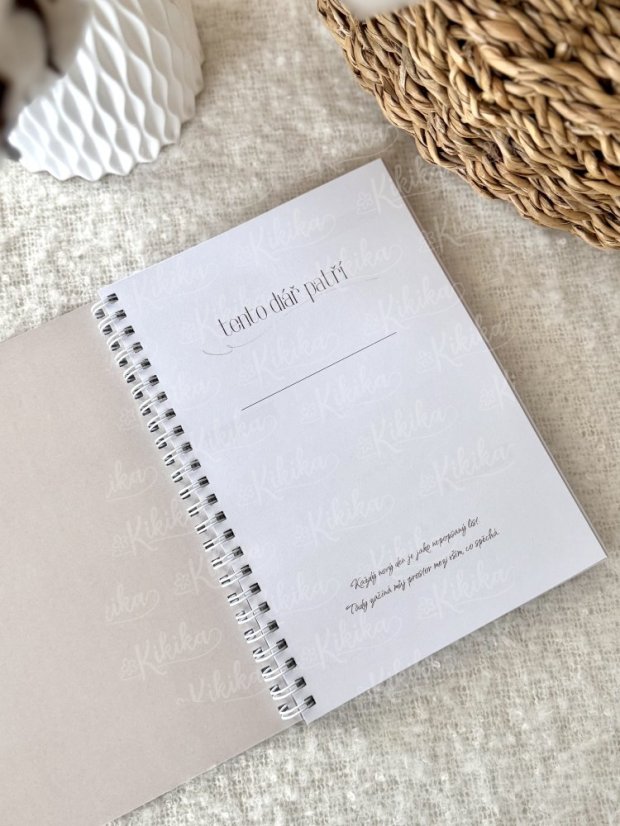 Diář Psáno mezi dny - Nedatovaný