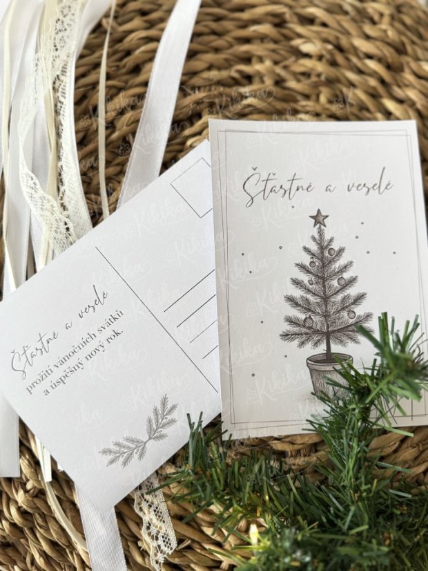 Pohlednice - Hnědá kolekce