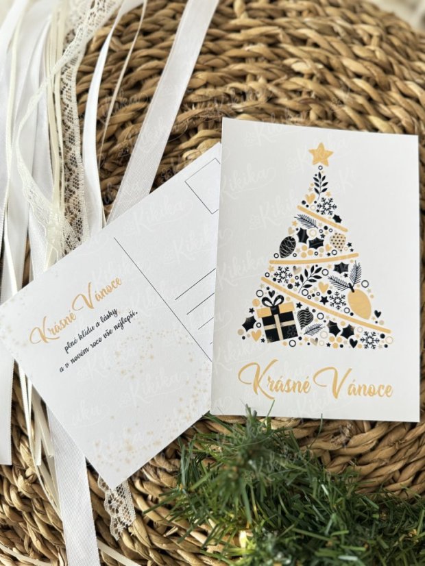 Pohlednice - kolekce Stromečky - Motiv pohlednice: Sada pohlednic (6ks) - ZVÝHODNĚNÁ CENA