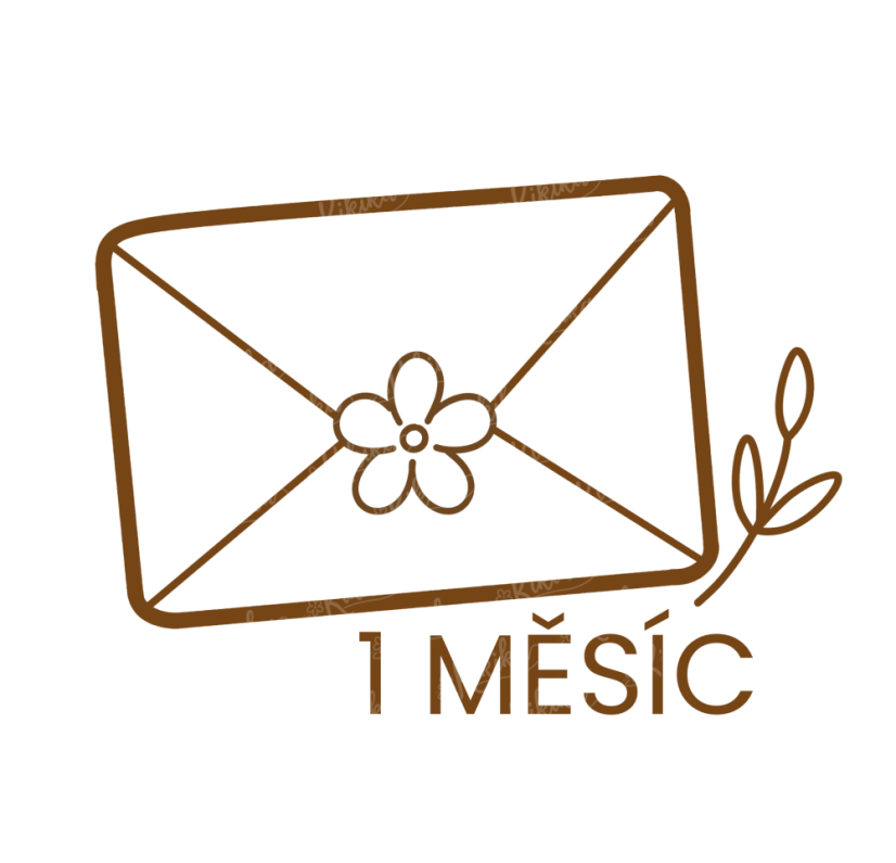 Kikika Mail Club – 1měsíční předplatné seasonal pošty