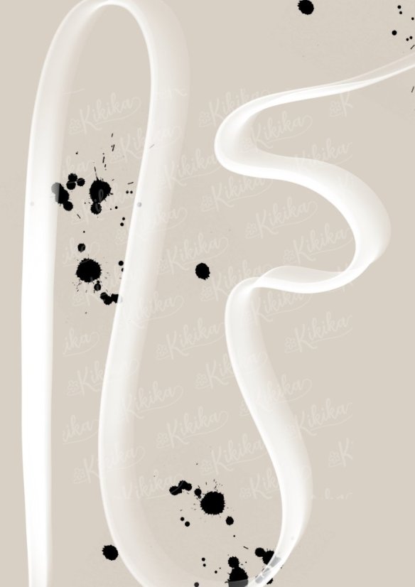 Kolekce plakátů do domácnosti – Tahy štětce - Formát:: A3, Motiv:: Varinata č.5