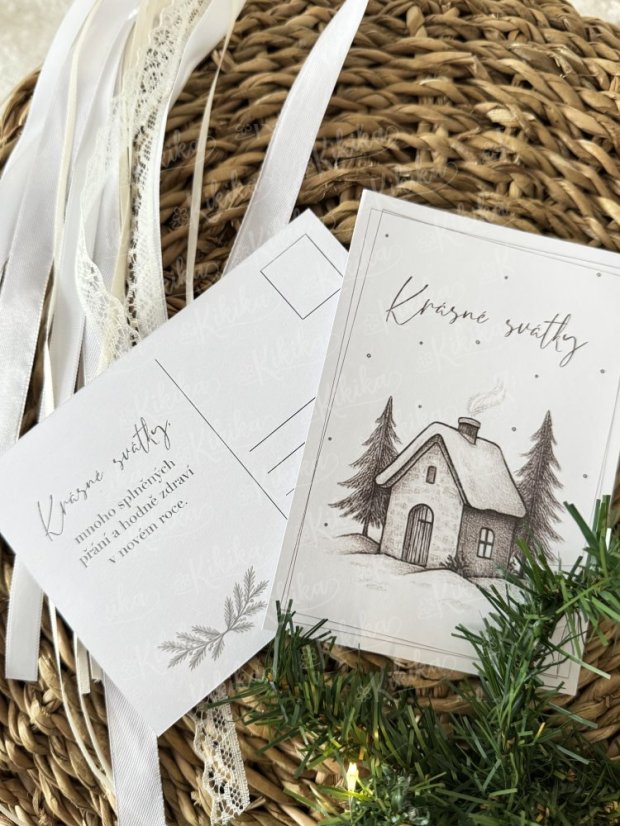 Pohlednice - Hnědá kolekce