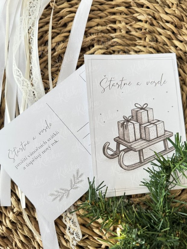 Pohlednice - Hnědá kolekce