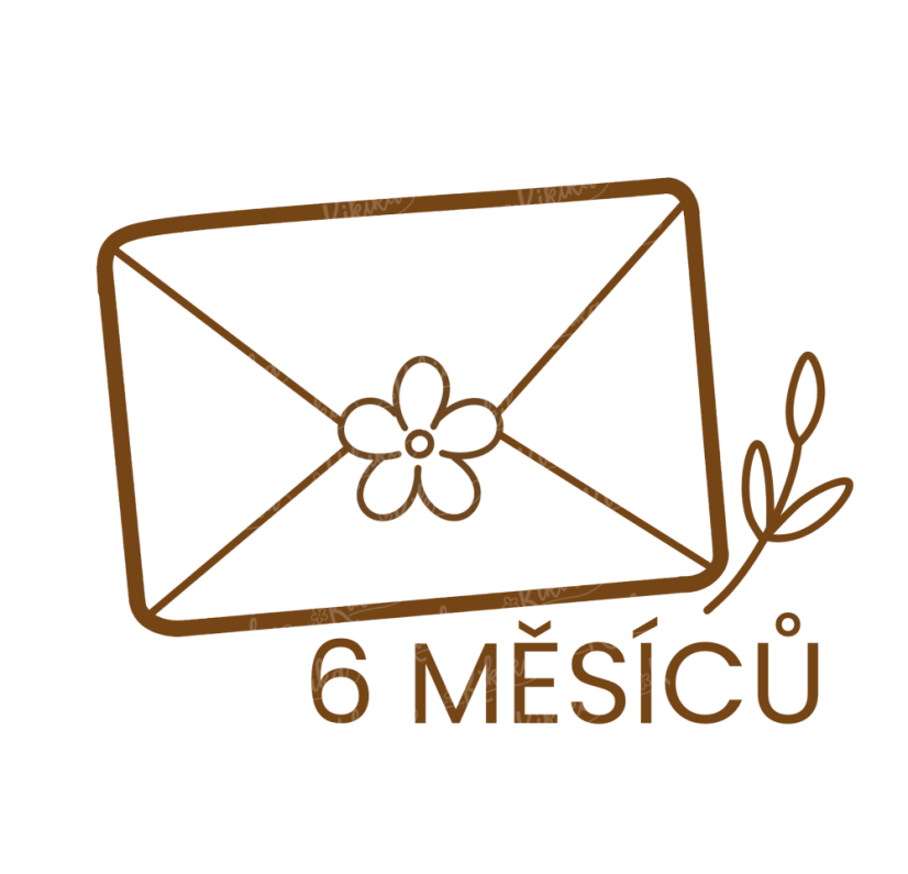 Kikika Mail Club – 6měsíční předplatné seasonal pošty